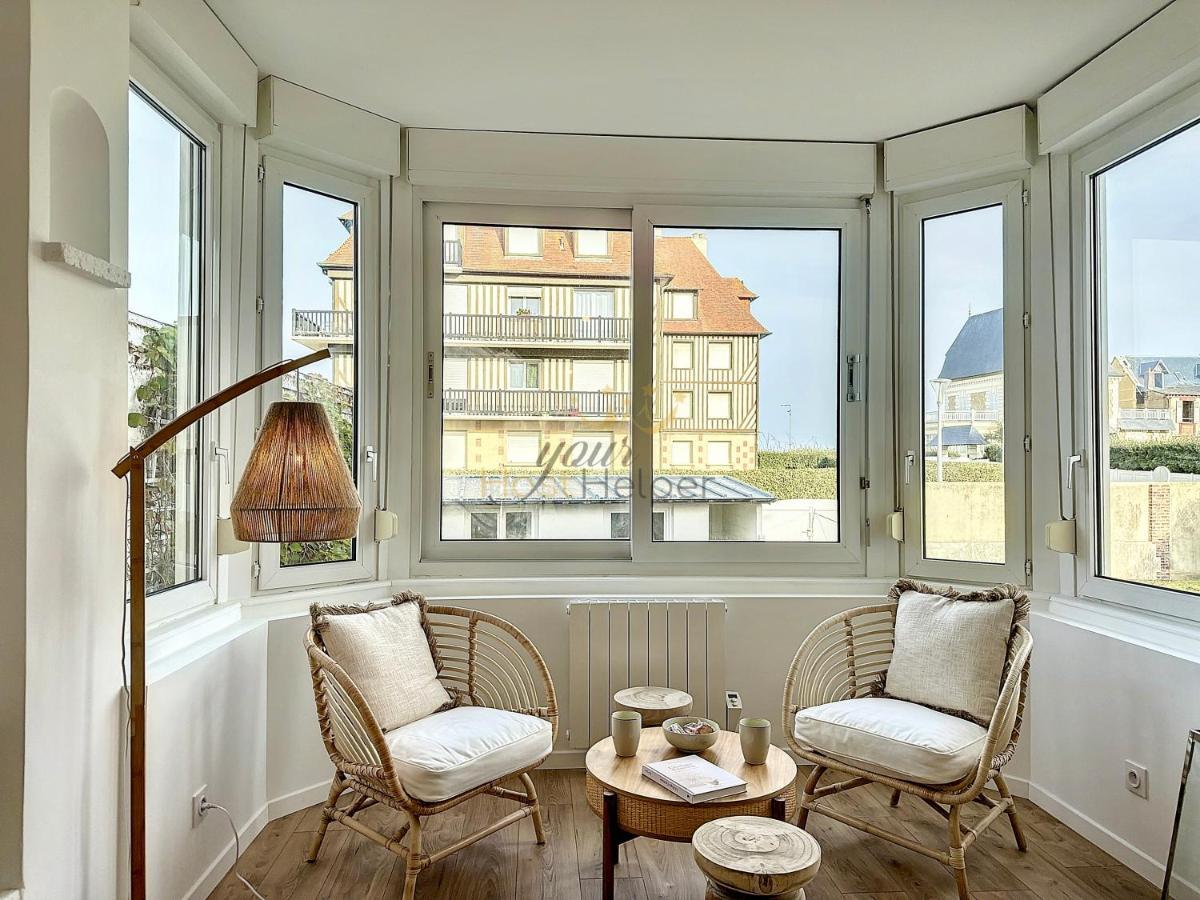 Les Embruns Blonville Vue Mer Exterior foto